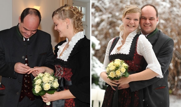 Gratulation zum Ja-Wort: Christoph & Martina verheiratet