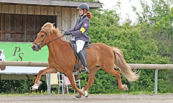 Ellenbach live: Maxi in Junioren-F2 vor Marleen & Anne