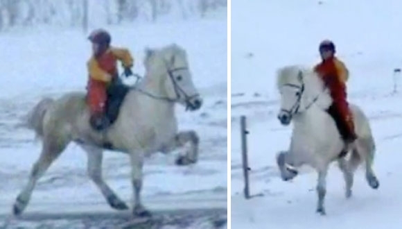 Auður Karen und Friðrik X: Dream Team im Schnee