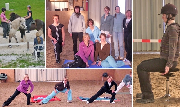 Neuartiges Dualtraining: Physio/Gymnastik und Reiten