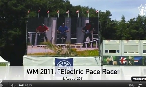 Demonstrationsbewerb: Electric Pace Race