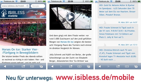 isibless mobile: News & Tweets direkt auf’s Smartphone