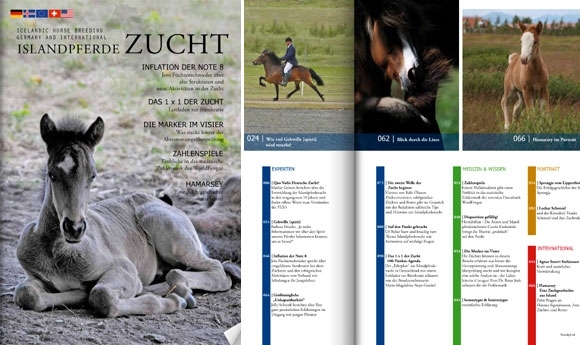 Druckfrisch: Neue Zeitschrift ‘Islandpferde Zucht’ ist da!