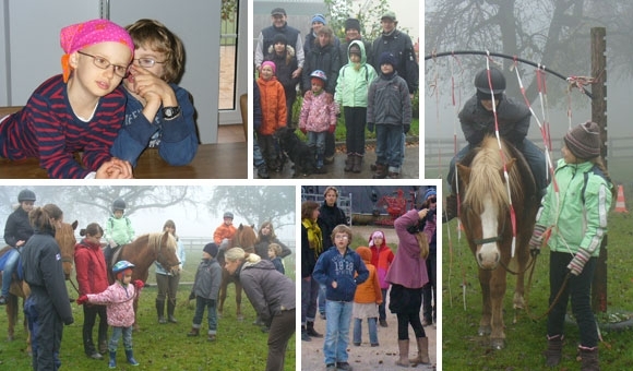 Wiesenhof-Team: Reitwochenende für Hospiz-Kinder