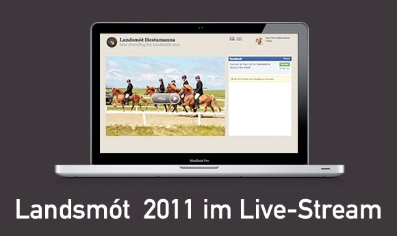 Landsmót: Live-Video im Netz, isibless-Mitglieder sparen
