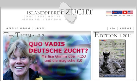 Wertvolle Ergänzung: Fachzeitschrift zur Islandpferdezucht