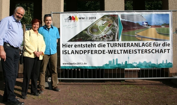 Es tut sich was: Startschuss für WM-Baustelle in Berlin