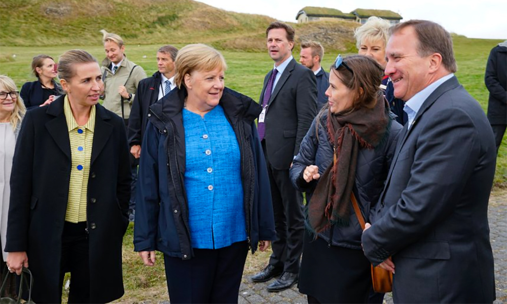 Angela Merkel auf Island: Respekt vor der Natur