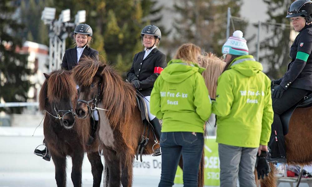 Eisige Mehrgang-Fete am 5. Februar in Davos