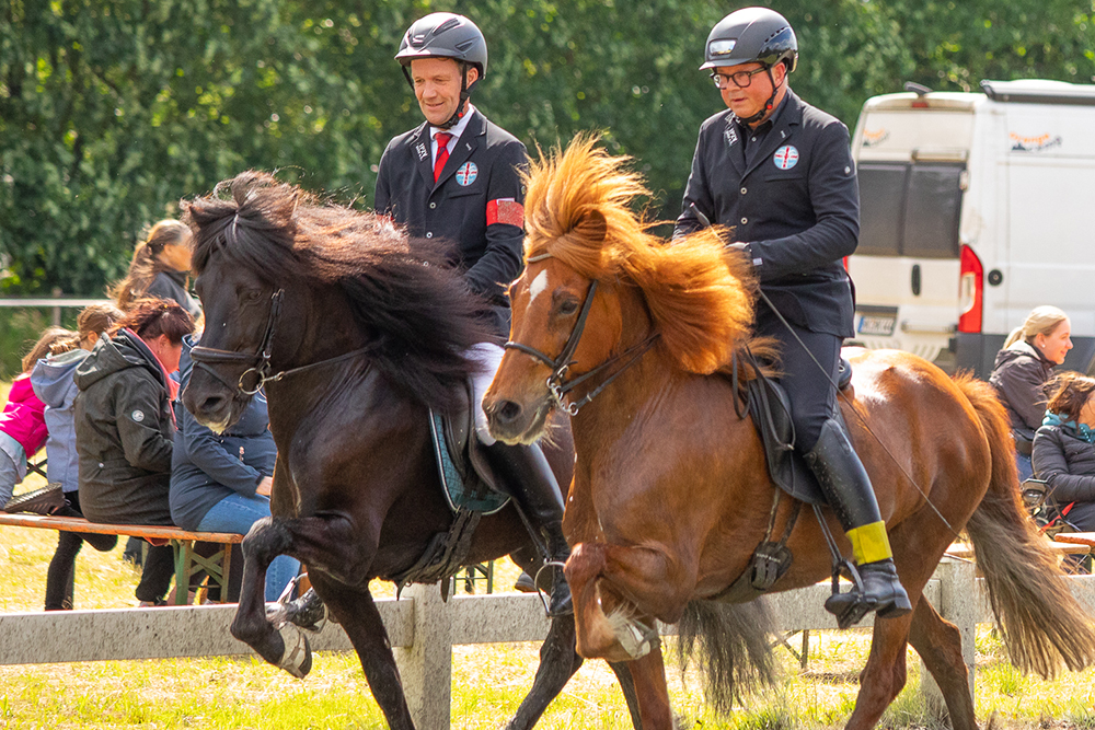 Hauke x2, Julia, Beeke glänzen auf Heesberg