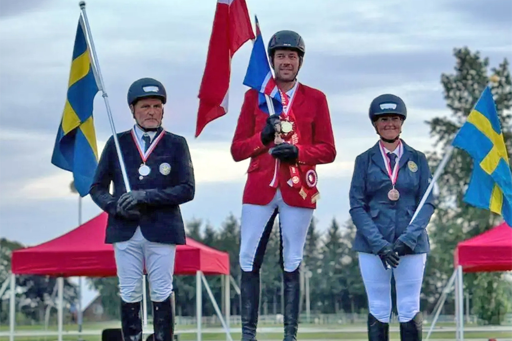 Siggi Óli, Christina, Anne auf der ‘Nordischen’ top