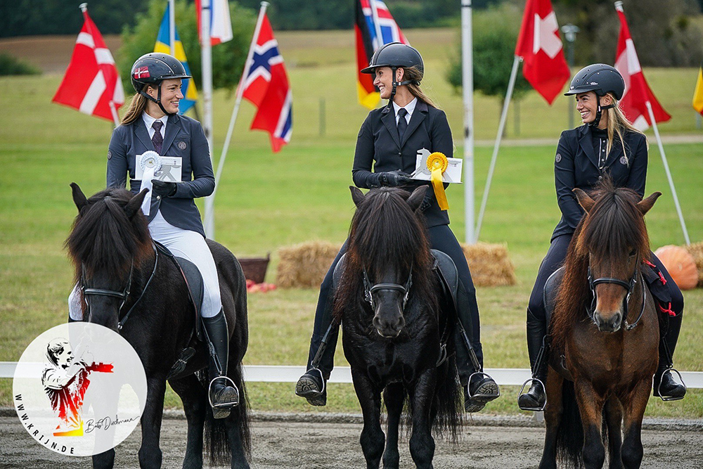 Pistill & Eline holen Gold im B-Flokkur von Zachow