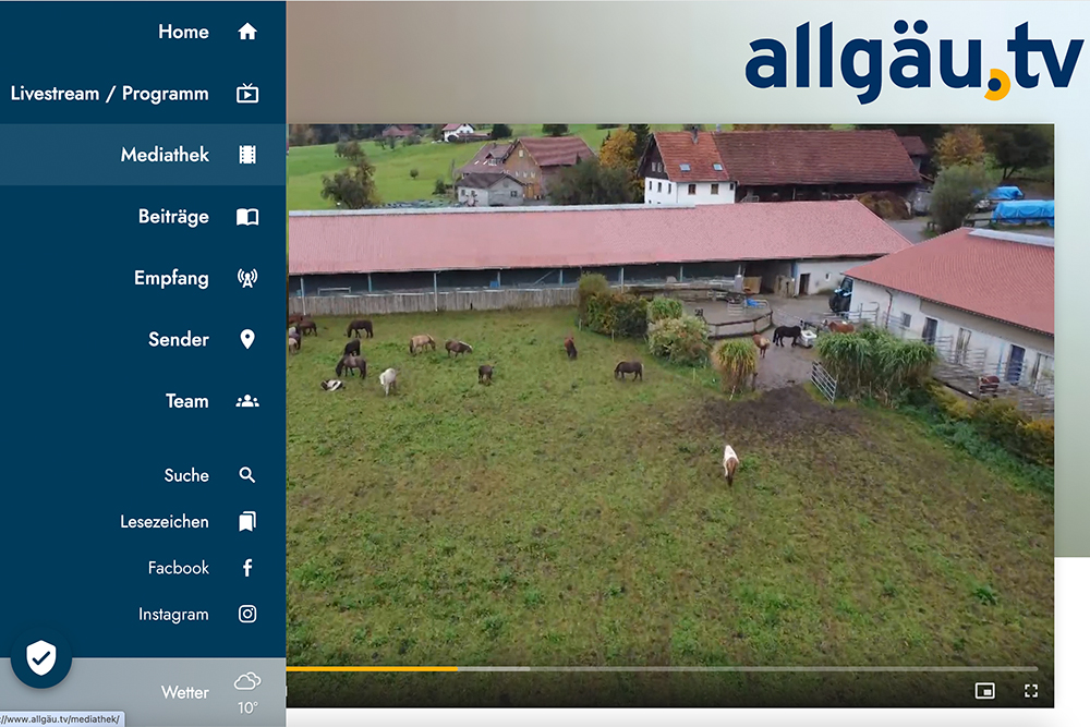 Guck-Tipp: Allgäu TV zeigt Pferdeleben am Alpenhof