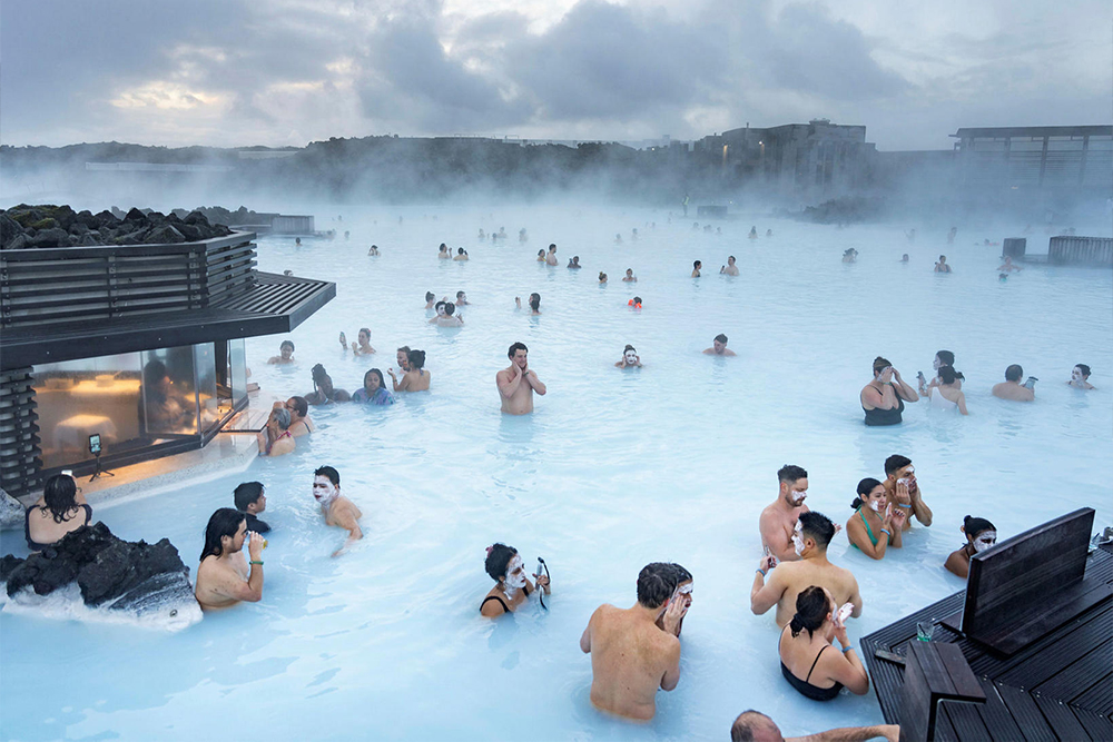 Vulkan ‘fertig’, Island badet wieder in der Blue Lagoon